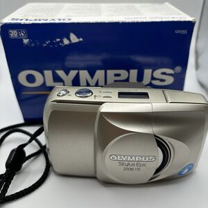Olympus Stylus Epic Zoom 170 35mm Camera ERROR/BATTERY PARTS ONLY READ !!!